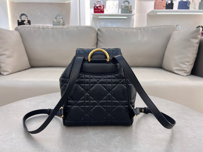 Dior Caro Backpack Black