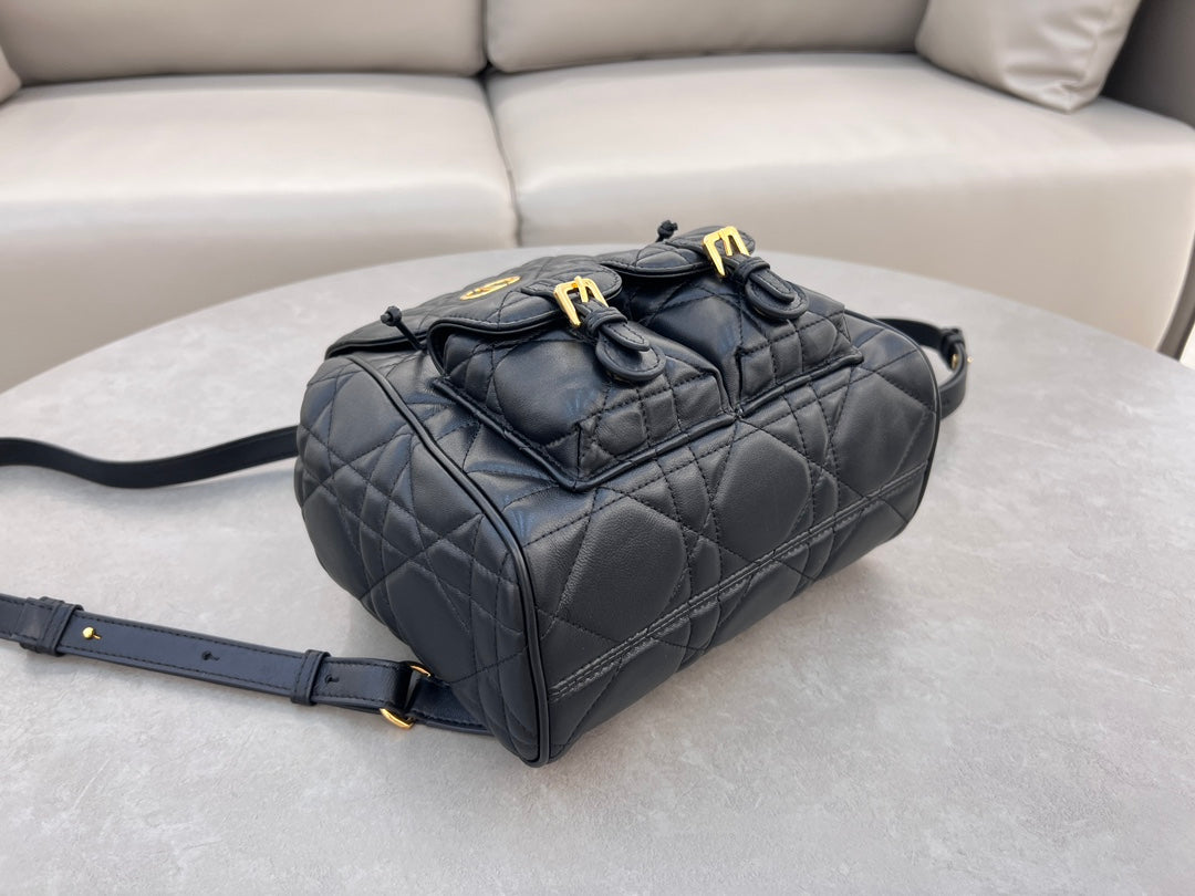 Dior Caro Backpack Black