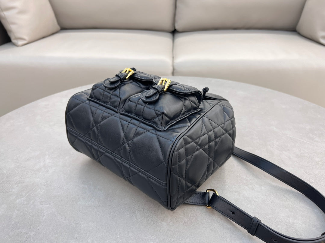 Dior Caro Backpack Black