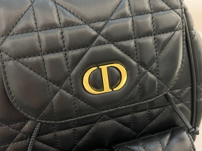 Dior Caro Backpack Black