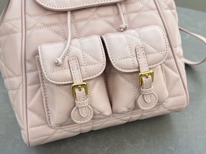 Dior Caro Backpack Pink