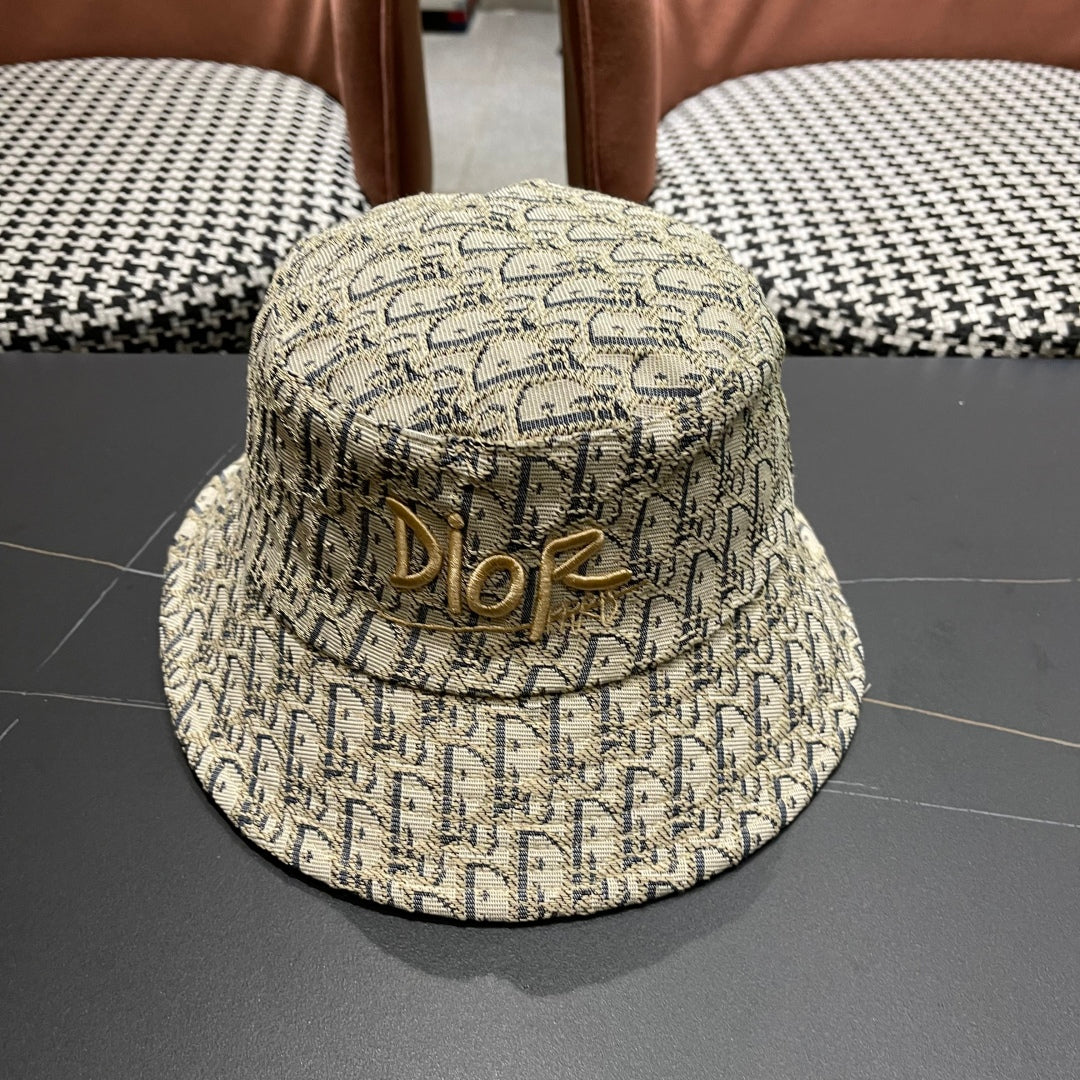 Dior Oblique Embroidered Bucket Hat