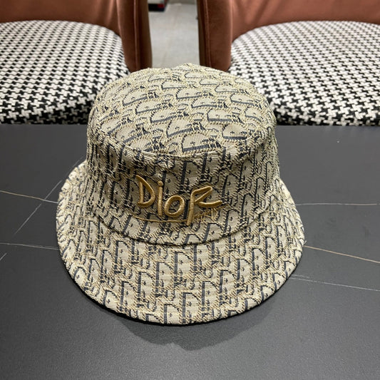 Dior Oblique Embroidered Bucket Hat