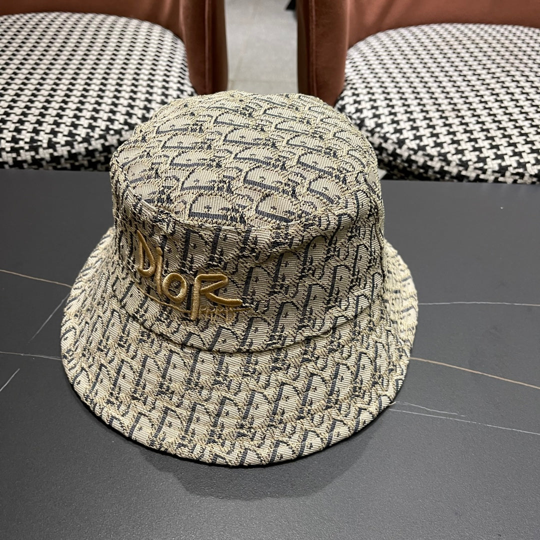 Dior Oblique Embroidered Bucket Hat