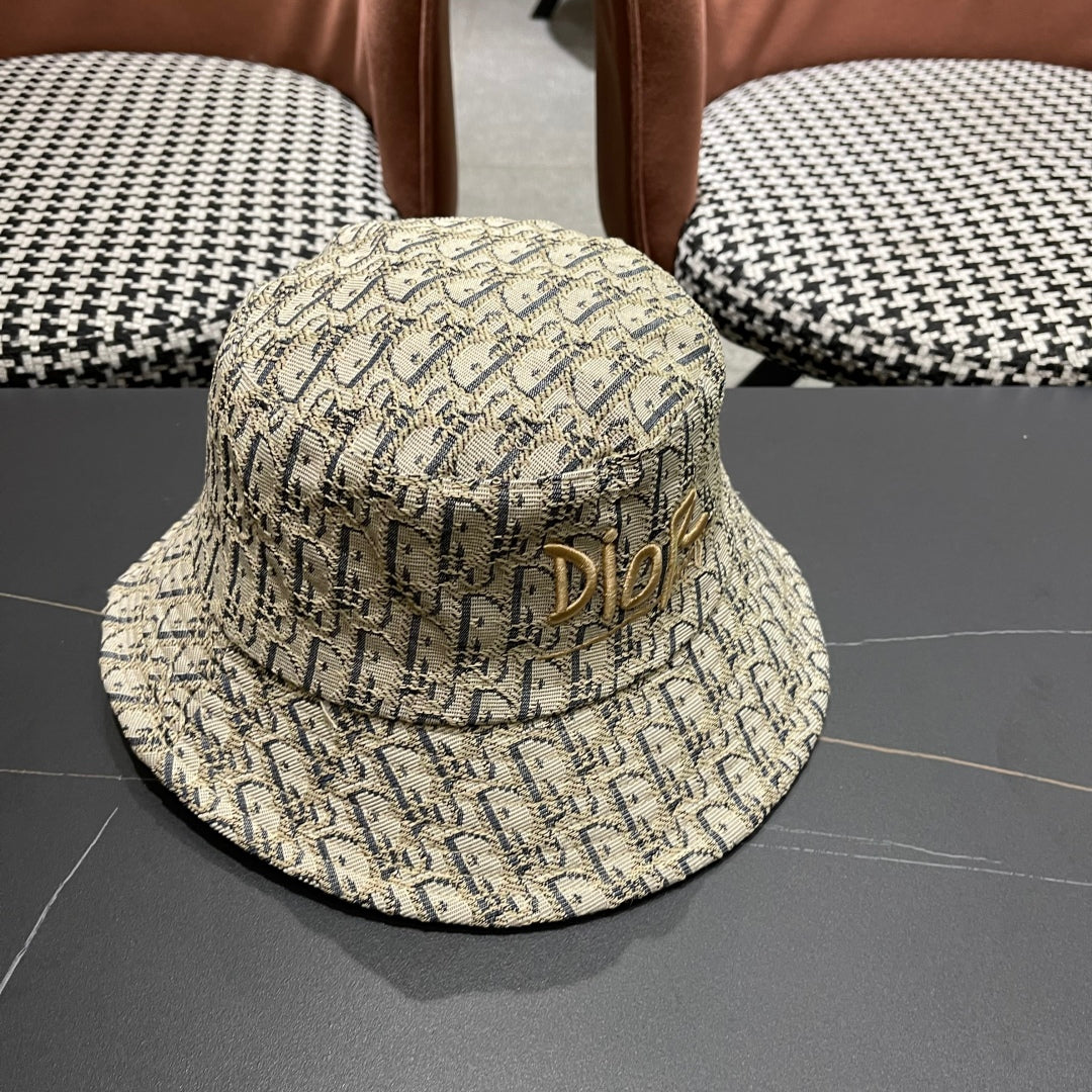 Dior Oblique Embroidered Bucket Hat