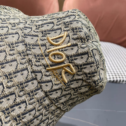 Dior Oblique Embroidered Bucket Hat