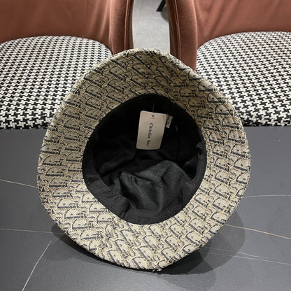 Dior Oblique Embroidered Bucket Hat