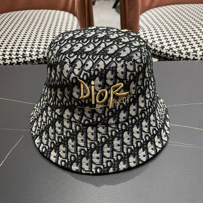 Dior Oblique Embroidered Bucket Hat