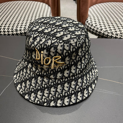 Dior Oblique Embroidered Bucket Hat