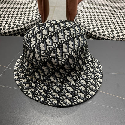 Dior Oblique Embroidered Bucket Hat