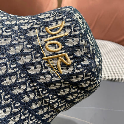 Dior Oblique Embroidered Bucket Hat