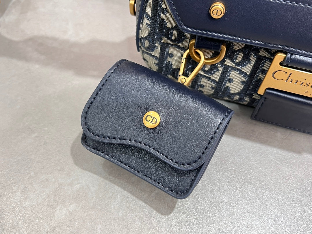 Dior Streetchic Bag in Blue Dior Oblique Jacquard