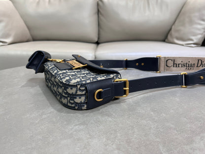 Dior Streetchic Bag in Blue Dior Oblique Jacquard