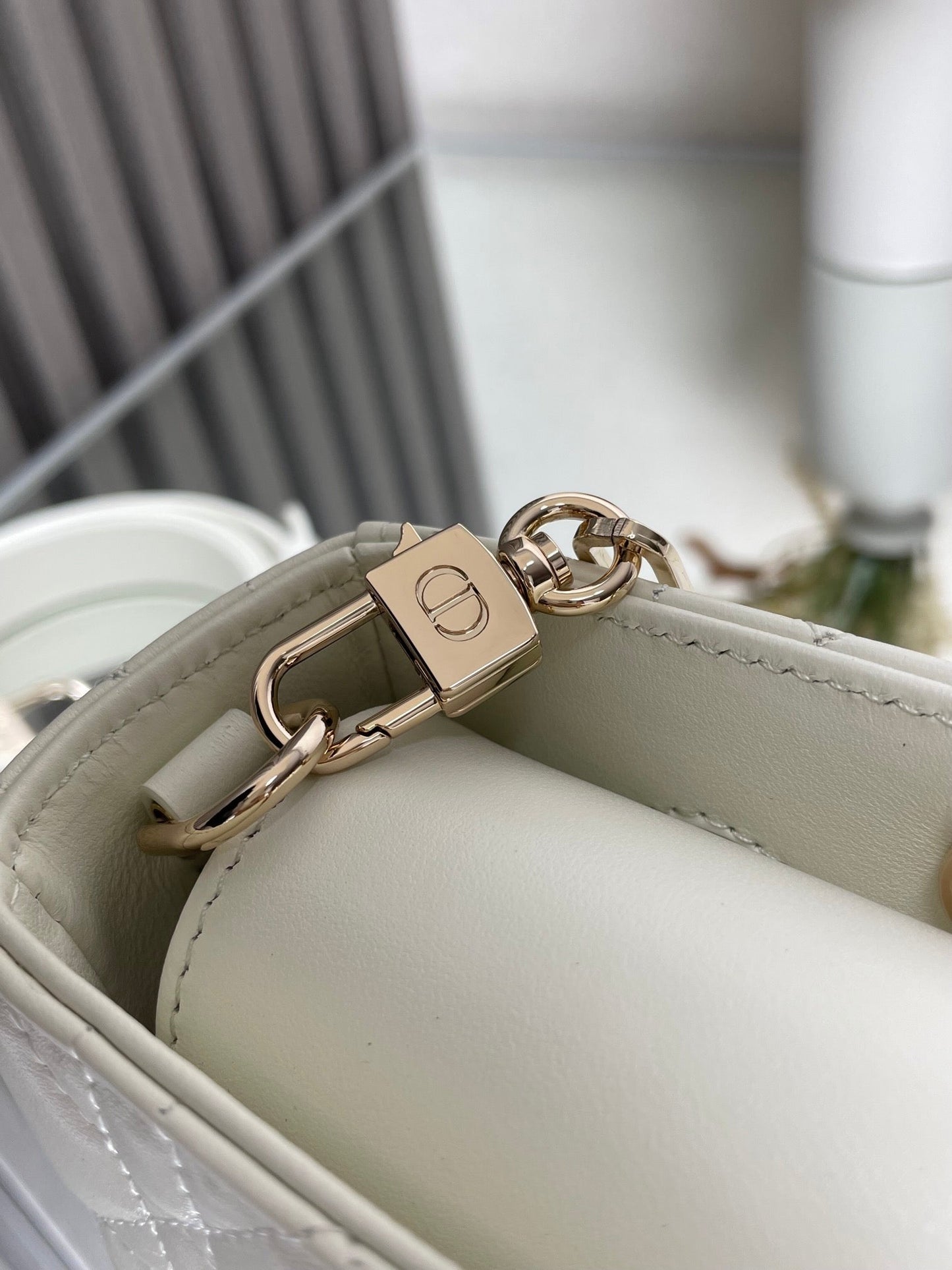 The Soft Dior Caro Bag White