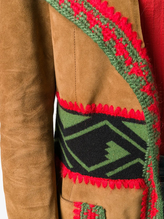 Etro Embroidered Suede Jacket