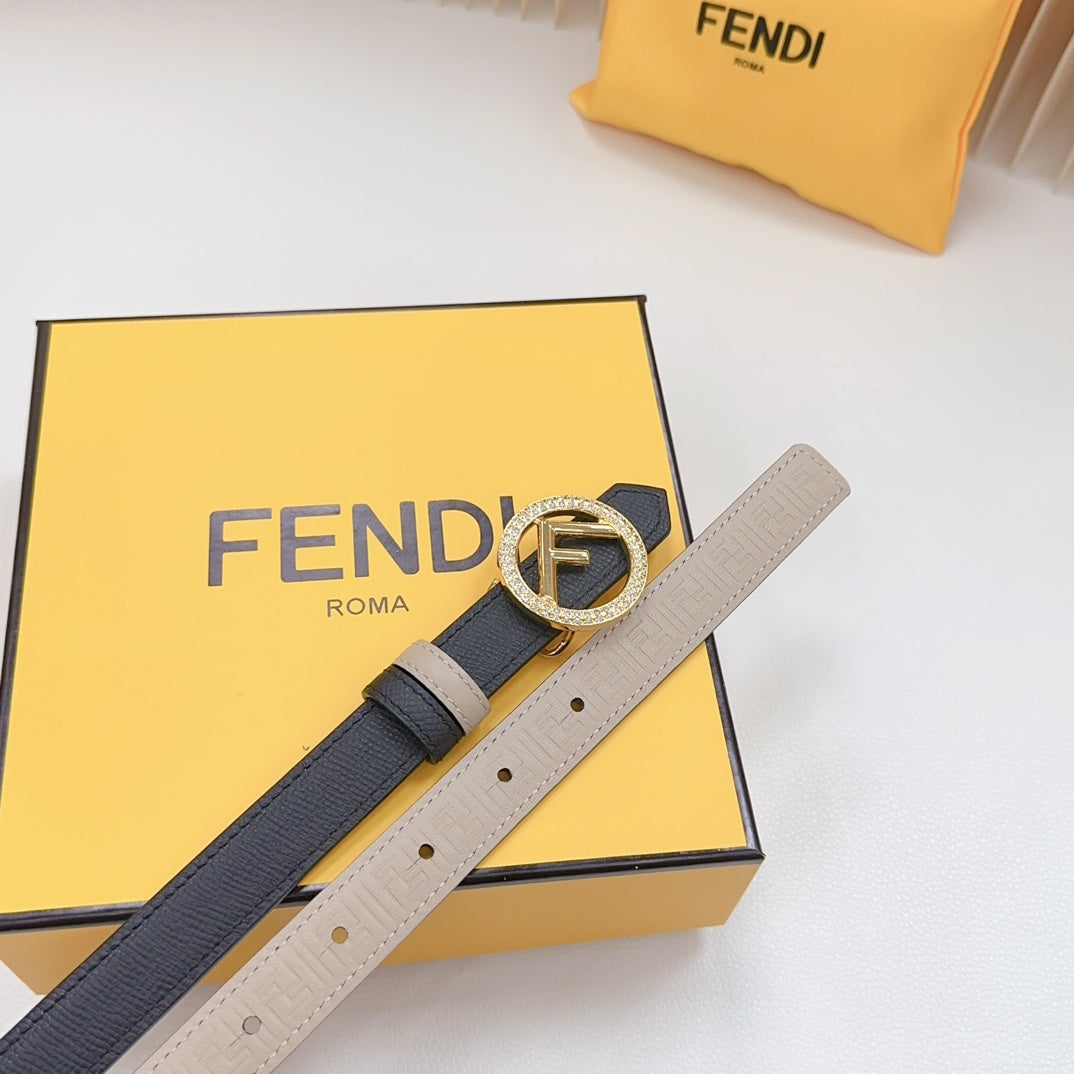 Fendi Fendigraphy Slim Belt