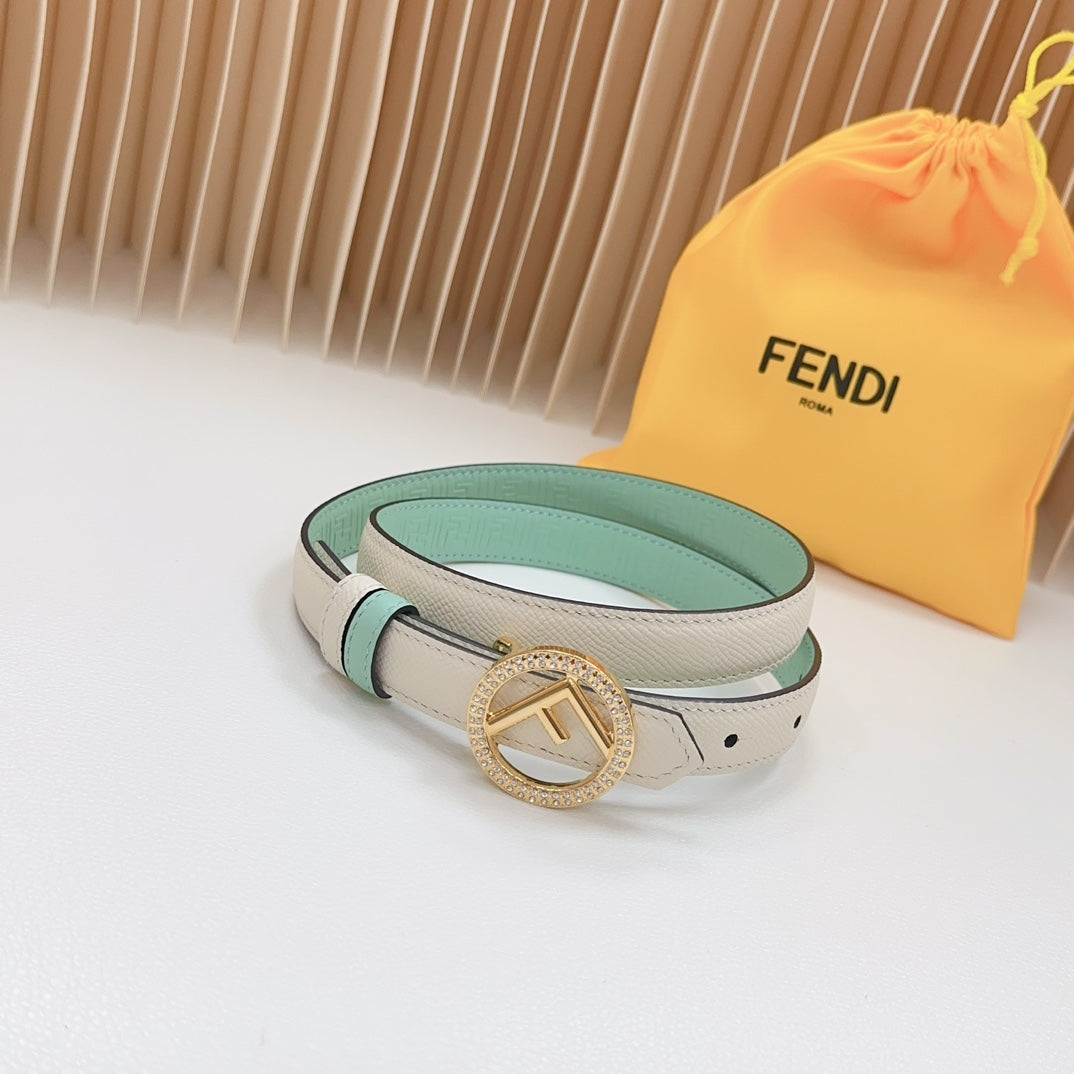 Fendi Fendigraphy Slim Belt