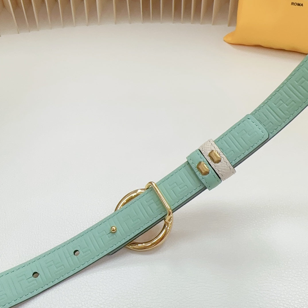 Fendi Fendigraphy Slim Belt