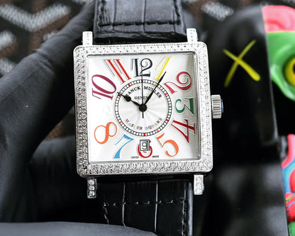 Franck Muller Master Square Color Dreams Diamond Watch