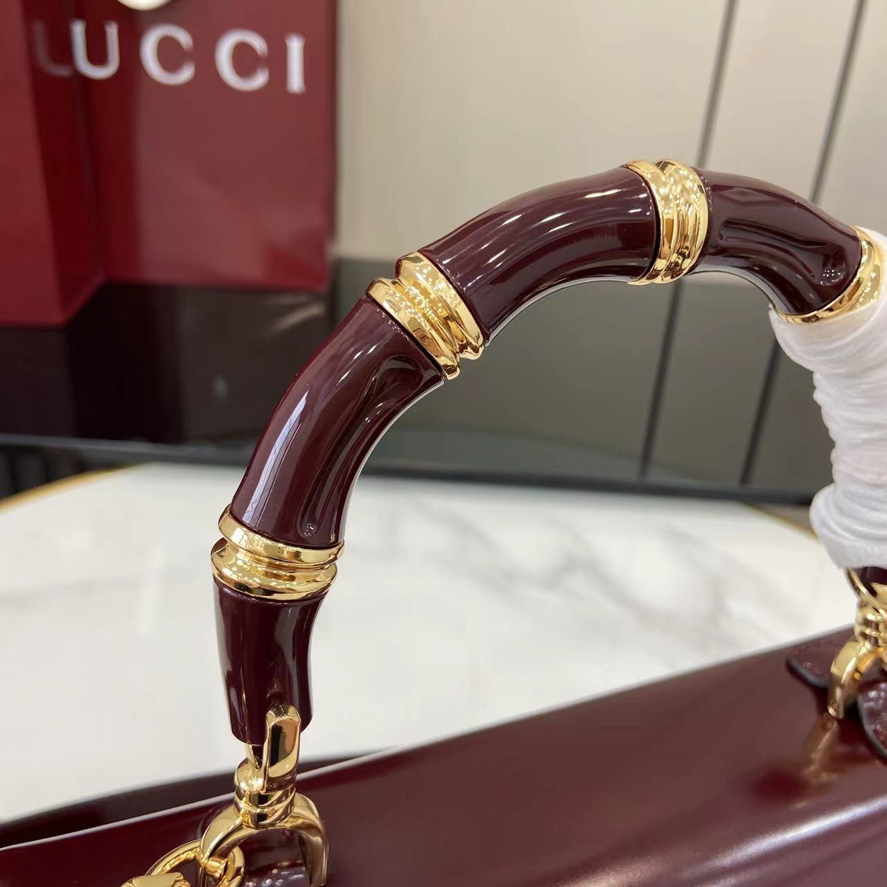 Gucci Bamboo Diva Top Handle Bag