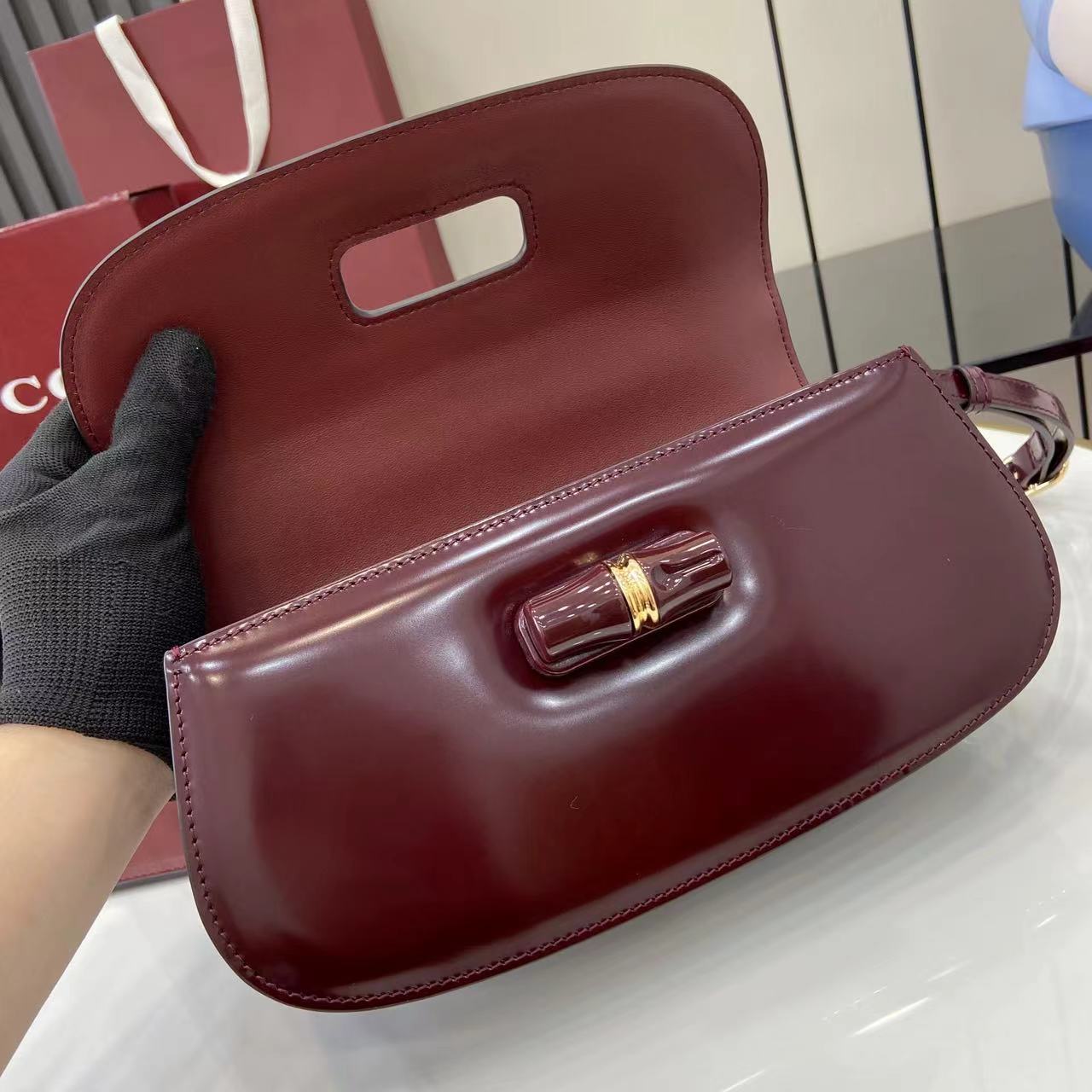 Gucci Bamboo Diva Top Handle Bag