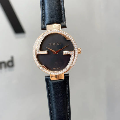 Gucci G-Timeless Iconic “G” Diamond Set Watch