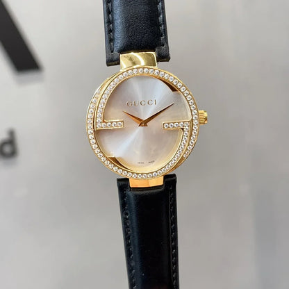Gucci G-Timeless Iconic “G” Diamond Set Watch