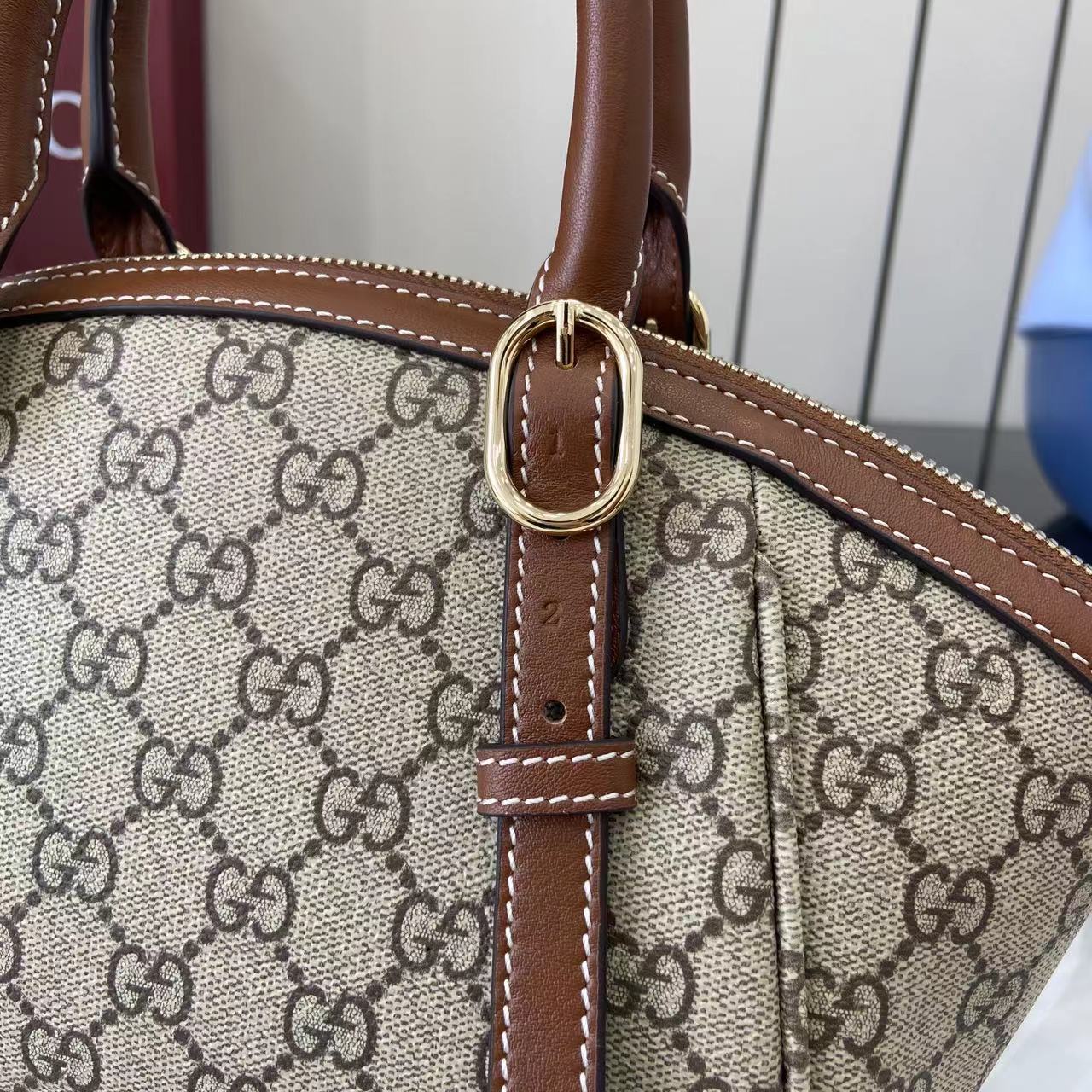 Gucci GG Emblem Handbag