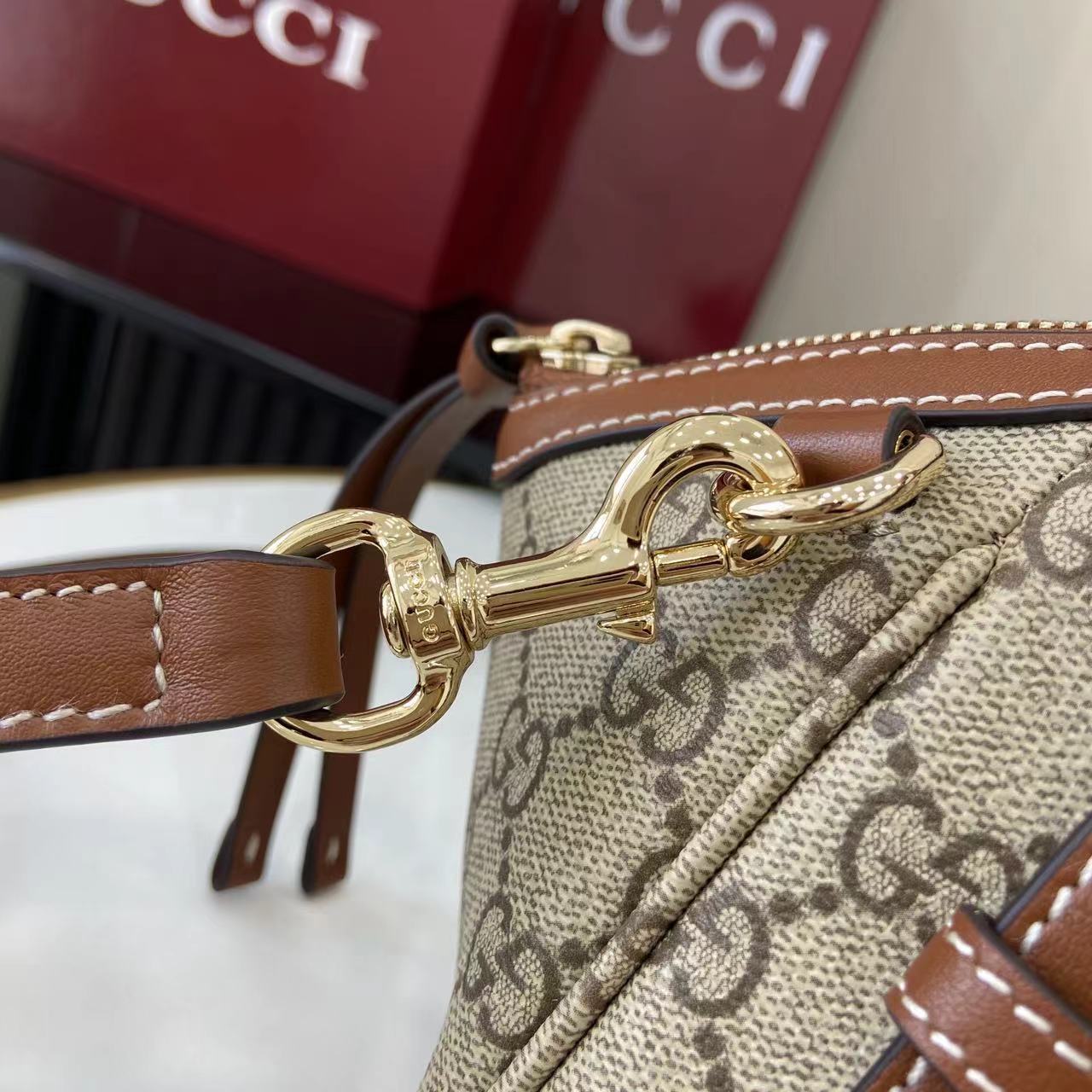 Gucci GG Emblem Handbag
