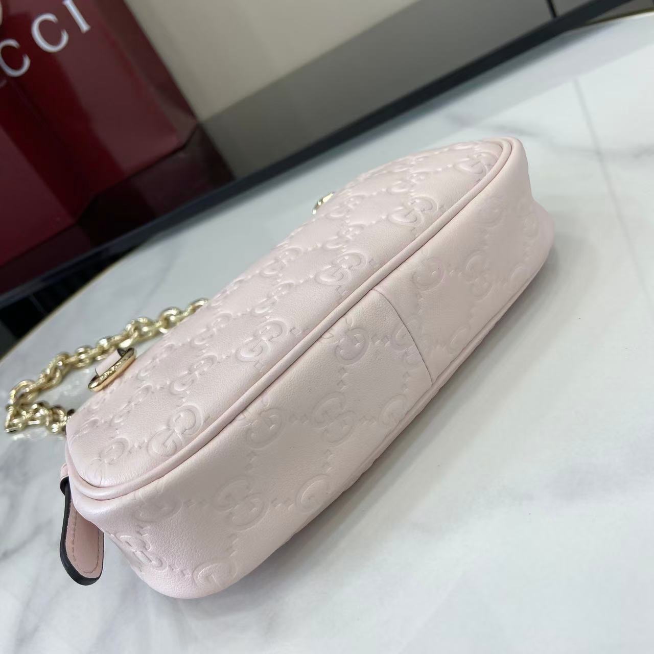 Gucci GG Emblem Mini Shoulder Bag