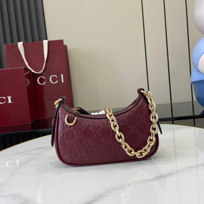 Gucci GG Emblem Mini Shoulder Bag