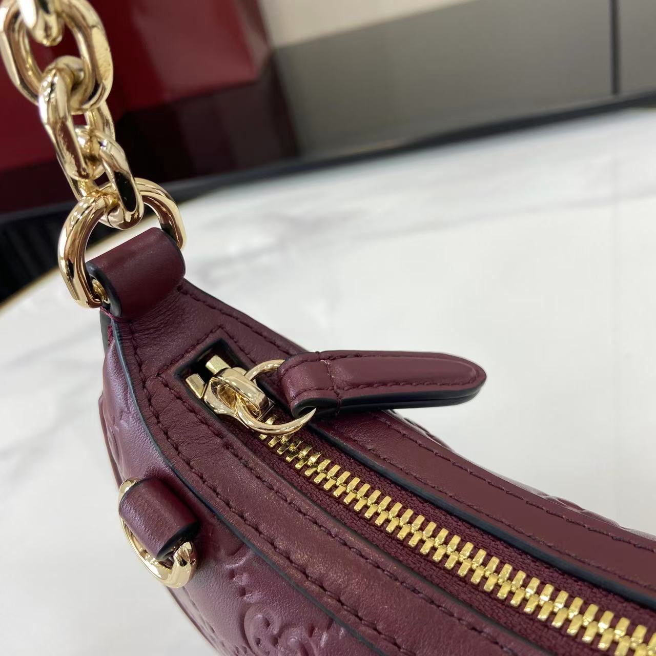 Gucci GG Emblem Mini Shoulder Bag