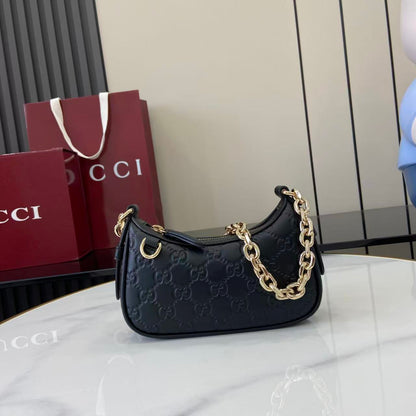 Gucci GG Emblem Mini Shoulder Bag