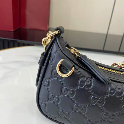 Gucci GG Emblem Mini Shoulder Bag
