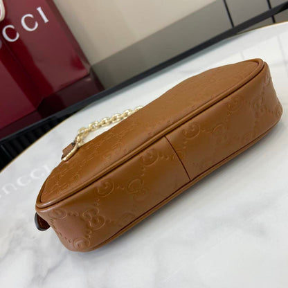 Gucci GG Emblem Mini Shoulder Bag