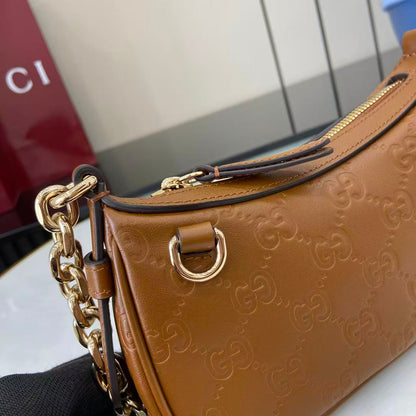 Gucci GG Emblem Mini Shoulder Bag