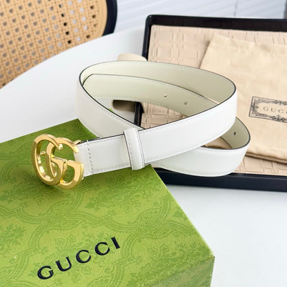 Gucci GG Marmont Leather Belt