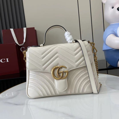 Gucci GG Marmont Medium Top Handle Bag