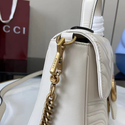 Gucci GG Marmont Medium Top Handle Bag