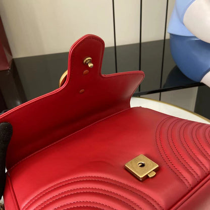 Gucci GG Marmont Medium Top Handle Bag