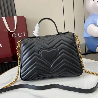 Gucci GG Marmont Medium Top Handle Bag