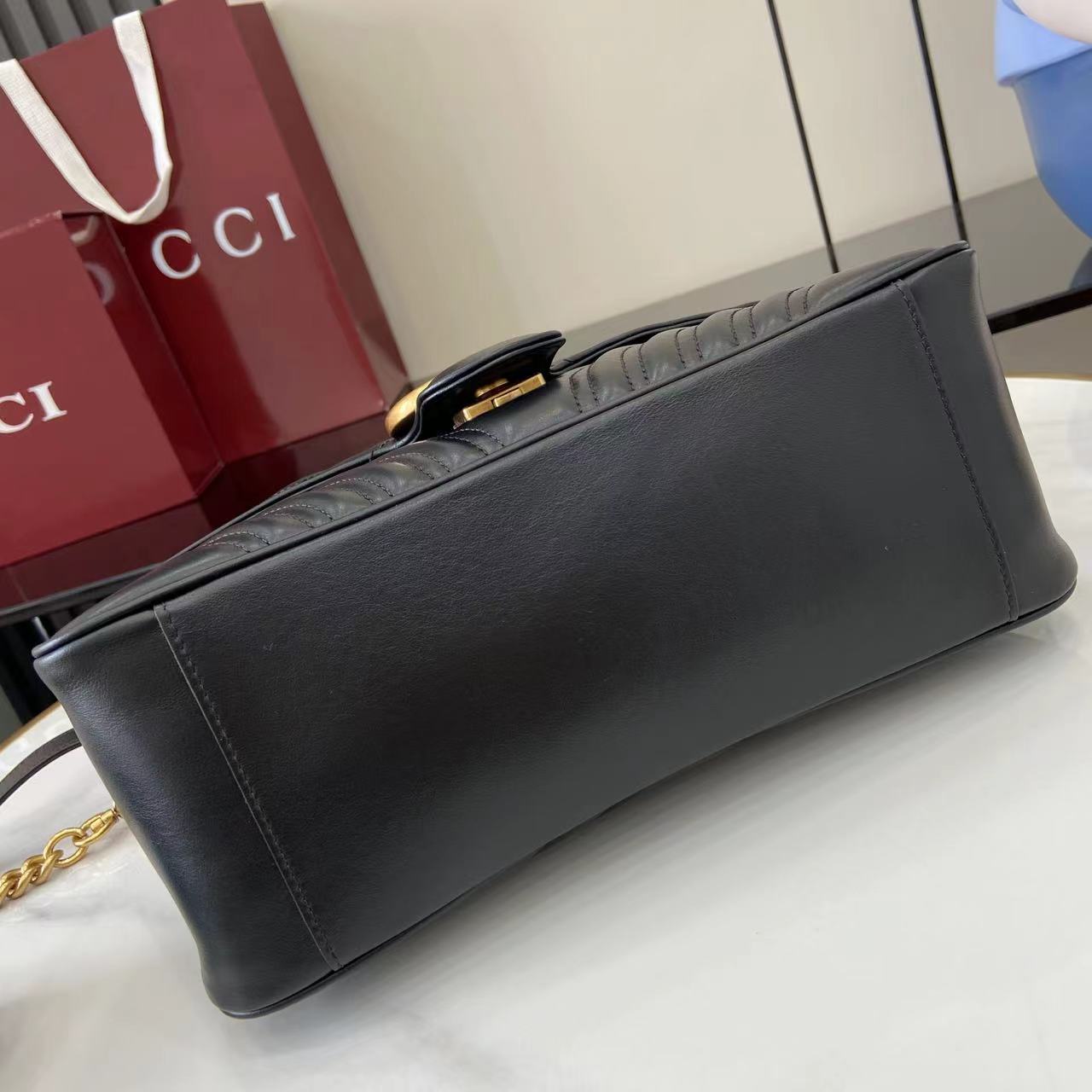Gucci GG Marmont Medium Top Handle Bag