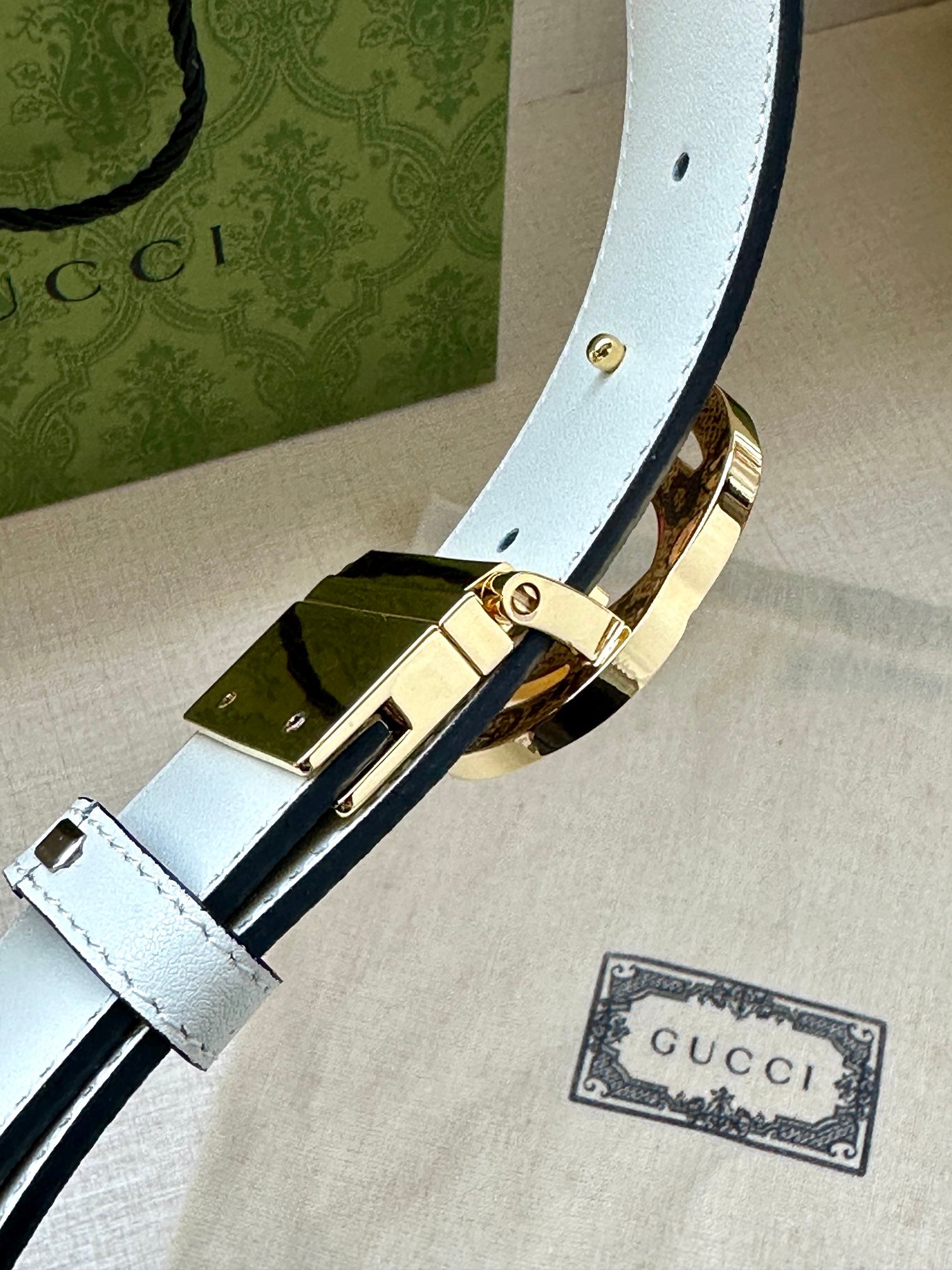 Gucci GG Supreme Doraemon Belt