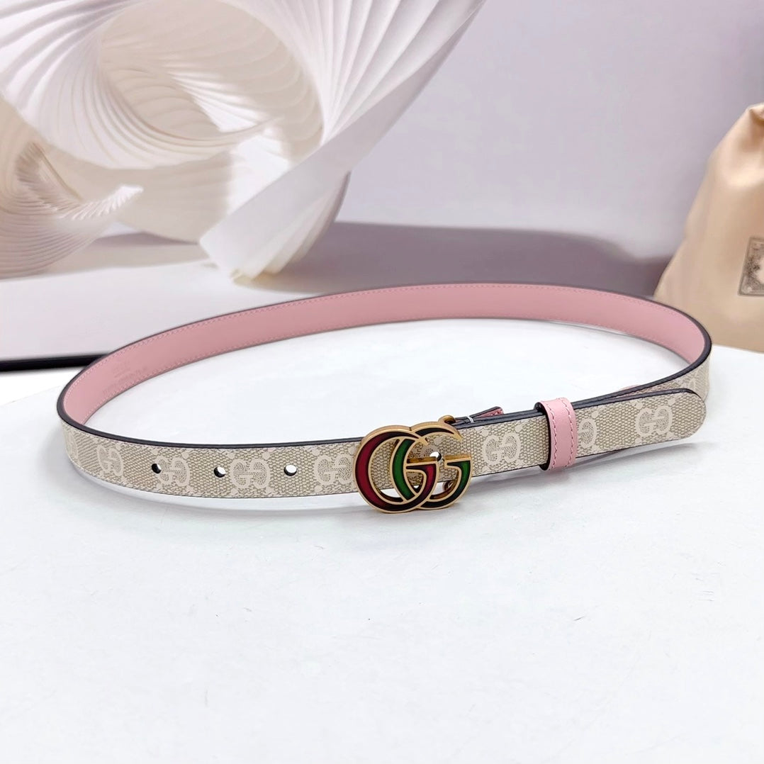Gucci GG Supreme Thin Belt