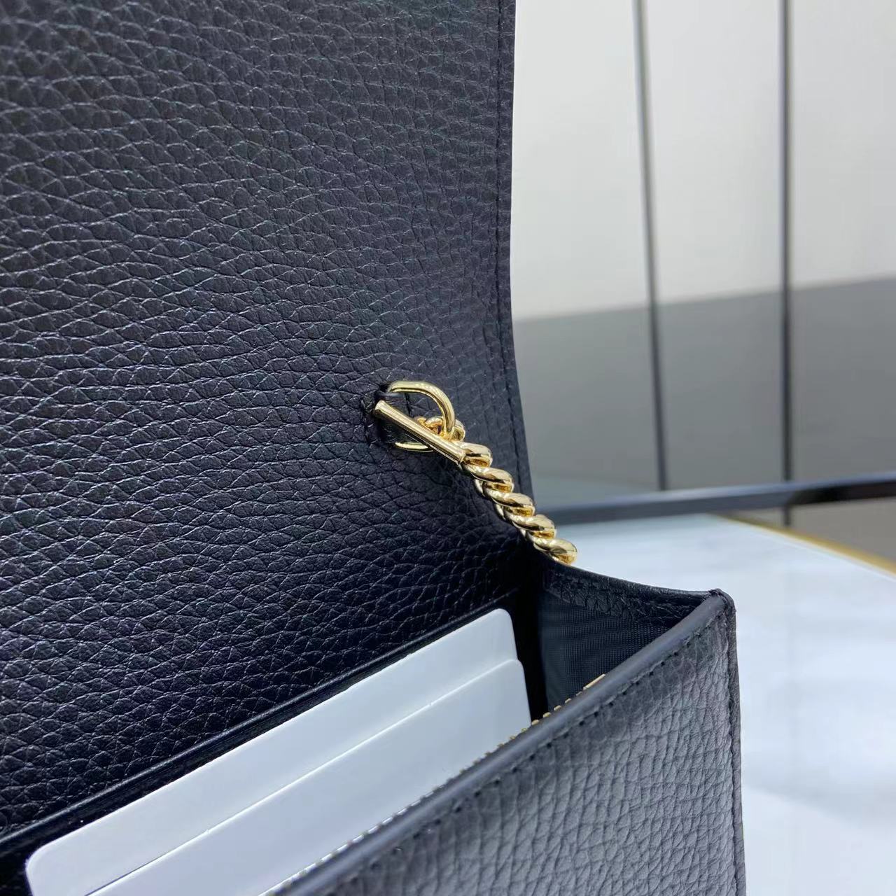 Gucci Half Horsebit Wallet On Chain