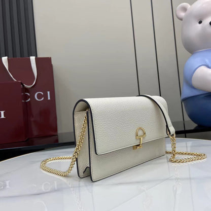 Gucci Half Horsebit Wallet On Chain