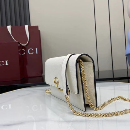 Gucci Half Horsebit Wallet On Chain