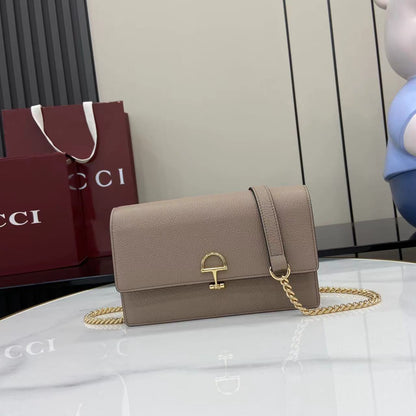 Gucci Half Horsebit Wallet On Chain