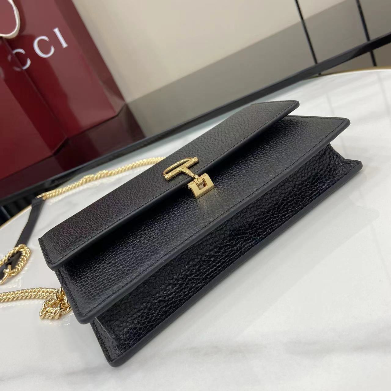 Gucci Half Horsebit Wallet On Chain