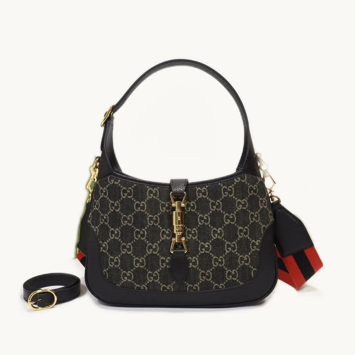 Gucci Jackie 1961 Shoulder Bag - GG Denim